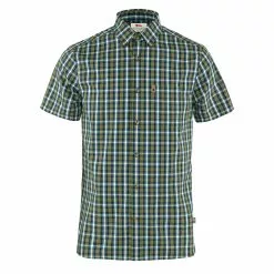 OVIK SHIRT SS Green / Alpine Blue