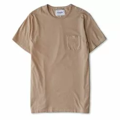 ORGANIC GARMENT DYE T-SHIRT Cuban Sand