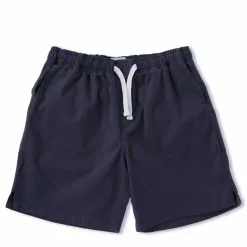 TWILL DRAWSTRING SHORTS Navy