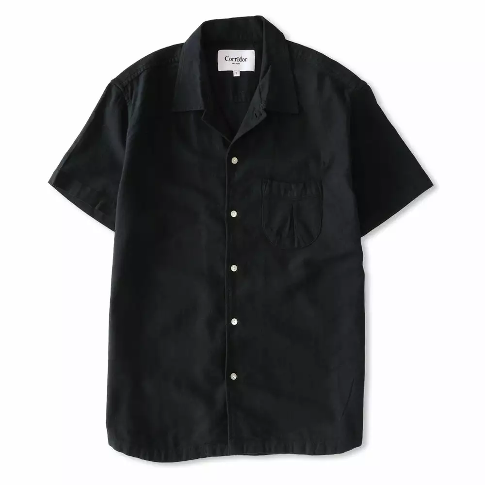HORSESHOE POCKET SHIRT Black