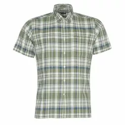 BODMIN SHORT SLEEVE SUMMER SHIRT Olive