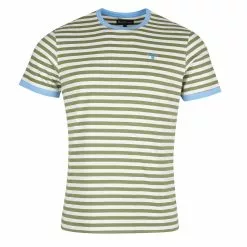 QUAY STRIPE T-SHIRT Burnt Olive