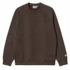 CHASE SWEAT Dark Umber / Gold