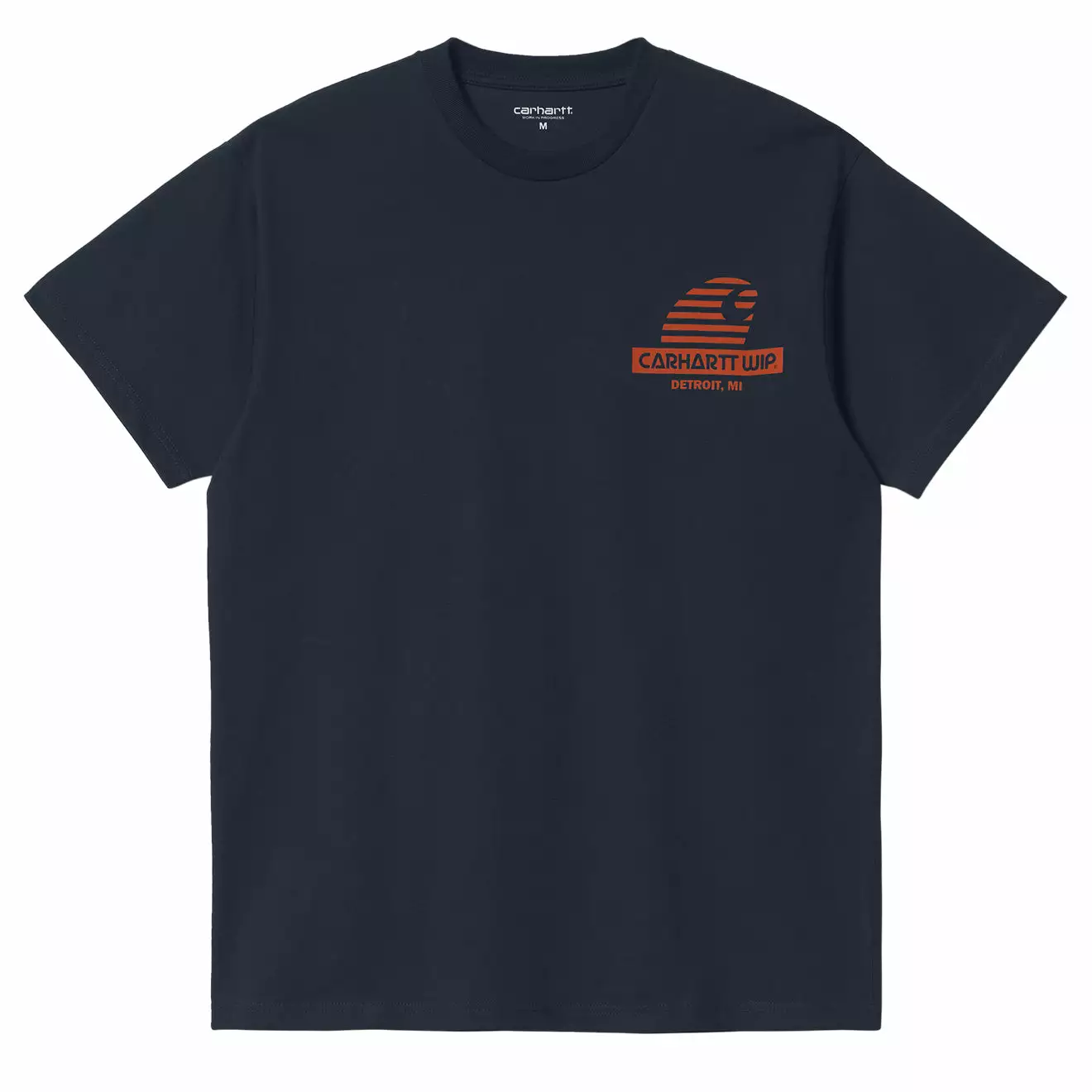 MECHANIC T-SHIRT Dark Navy / Brick