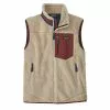 CLASSIC RETRO-X FLEECE VEST Dark Natural W/ Sequoia Red