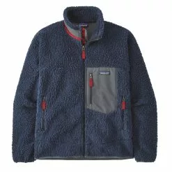 CLASSIC RETRO-X FLEECE JACKET New Navy W/ Wax Red