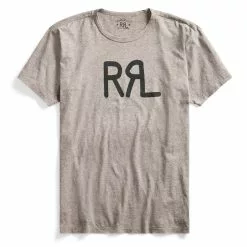 S/S LOGO T-SHIRT Heather Grey