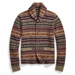 FAIRISLE SHAWL CARDIGAN Fairisle Multi