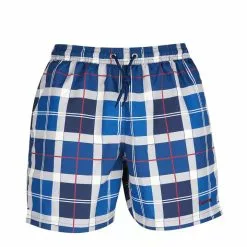 TARTAN SWIM SHORT Summer Navy Tartan