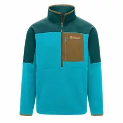 ABRAZO HALF ZIP FLEECE JACKET Deep Ocean / Mineral