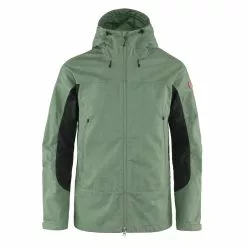 ABISKO LITE TREKKING JACKET Patina Green / Dark Grey