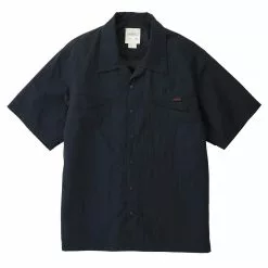 NYLON CAMP SHIRT Black