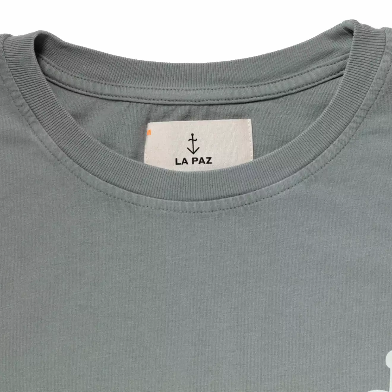 DANTAS LOGO T-SHIRT Seagrass / Ecru - Image 2