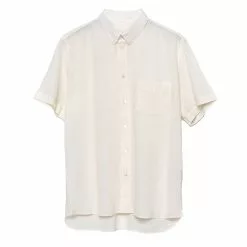 RIBEIRO SHIRT Ecru Seersucker