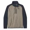 BETTER SWEATER 1/4 ZIP Oar Tan