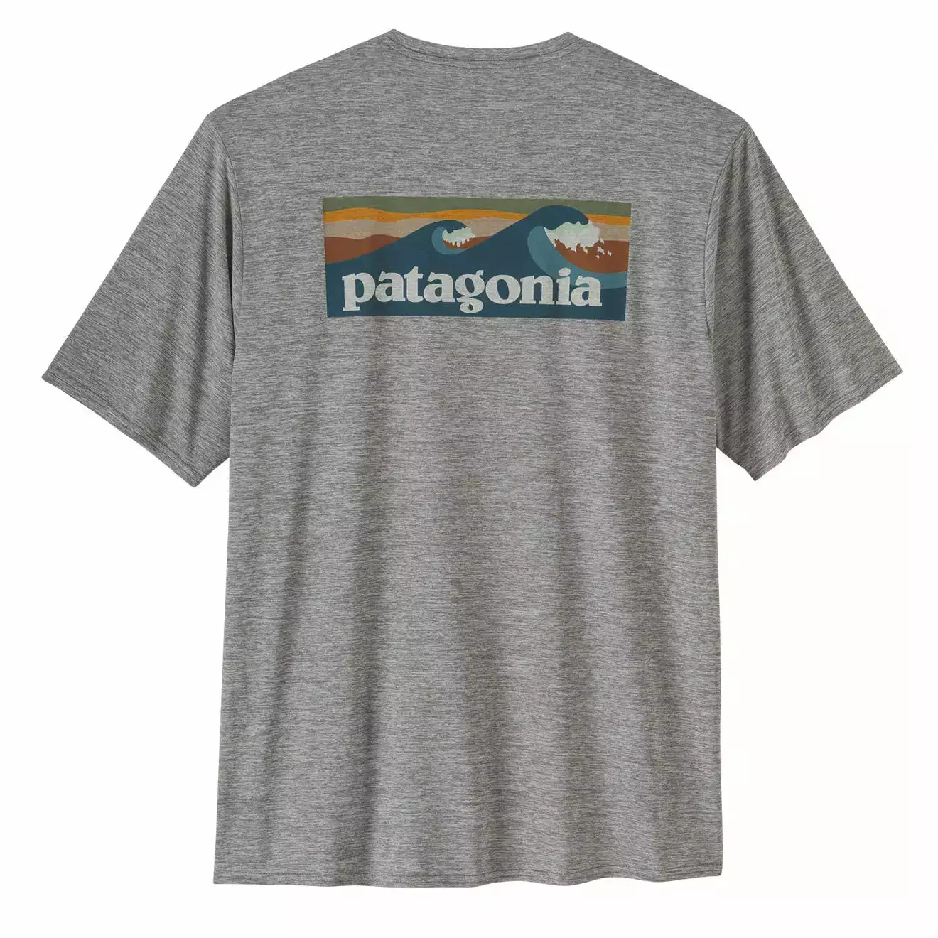 CAPILENE COOL DAILY GRAPHIC SHIRT Boardshort Logo Abalone Blue / Feather Grey - Image 2