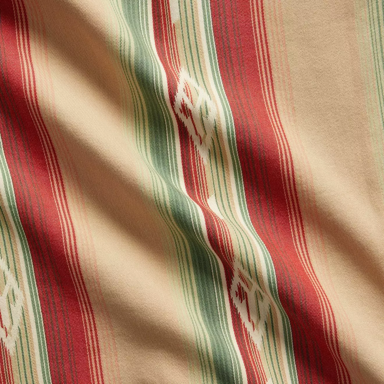 SOUTHWESTERN JACQUARD WORKSHIRT RI-494 Tan / Multi - Image 6