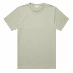 RIVIERA ORGANIC T-SHIRT Pistachio Melange