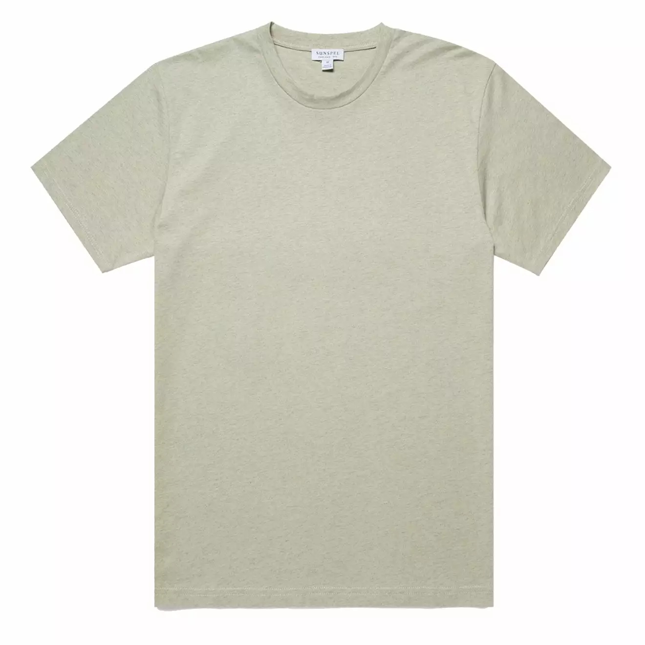 RIVIERA ORGANIC T-SHIRT Pistachio Melange