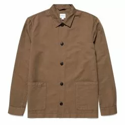 TWIN POCKET JACKET Dark Tan