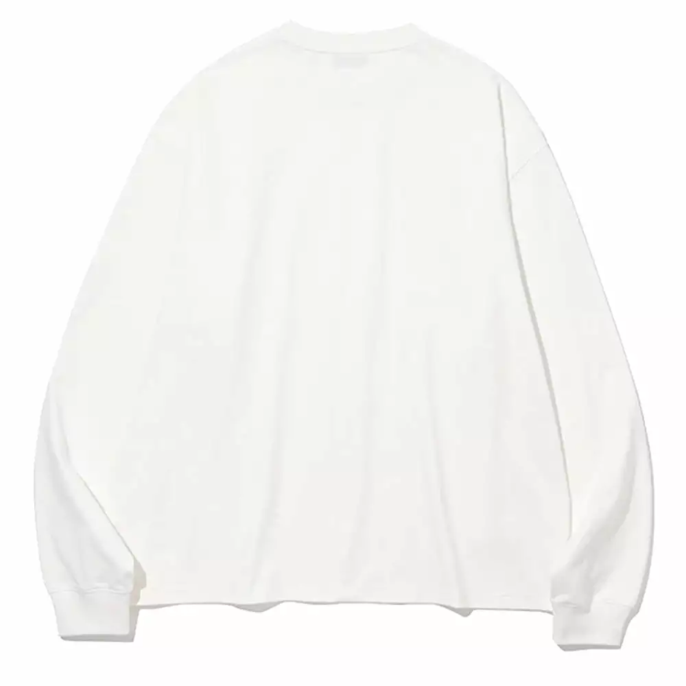 NS STANDARD L/S TEE Off White - Image 2